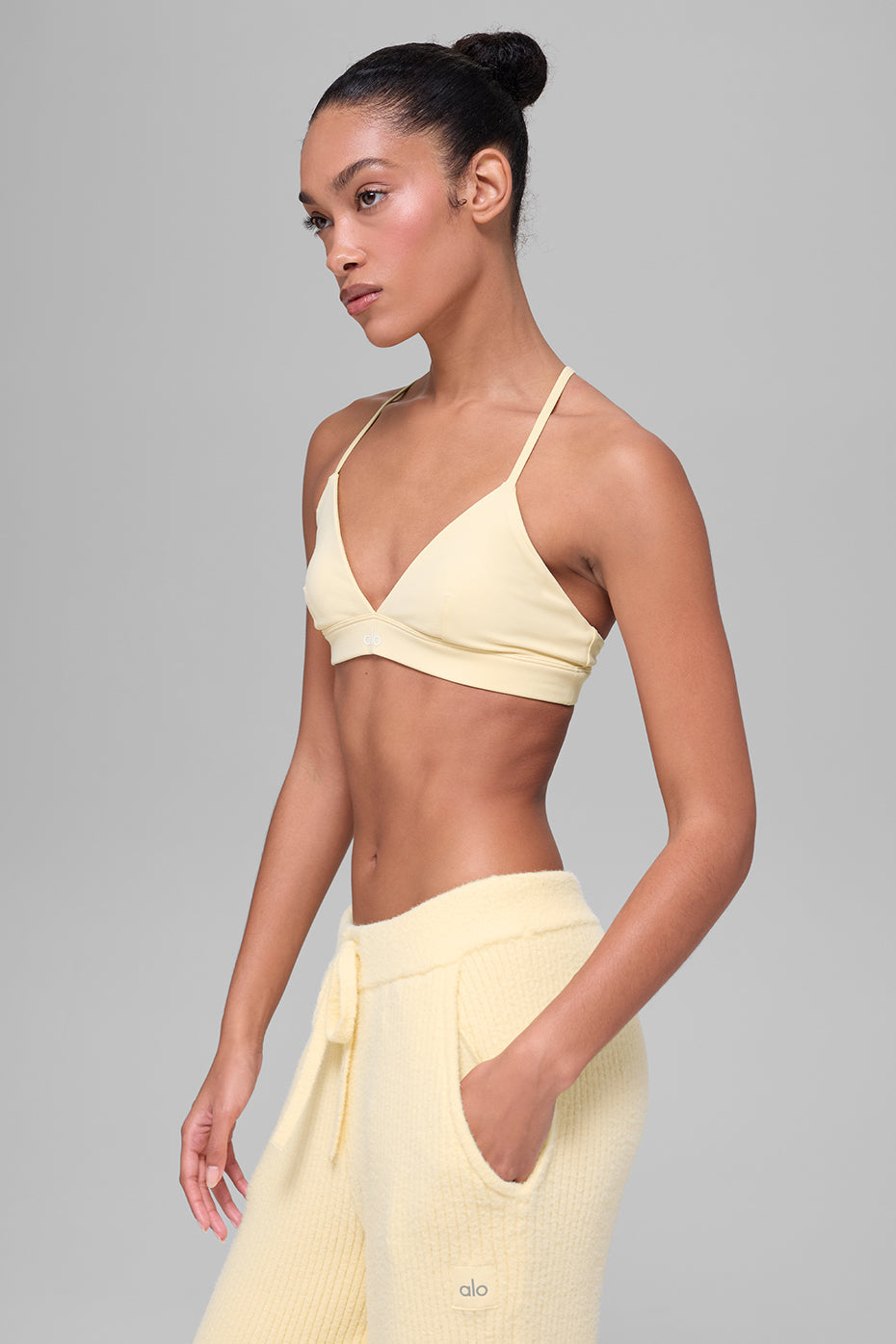 Splendor Bra - Candlelight Yellow/White image 5