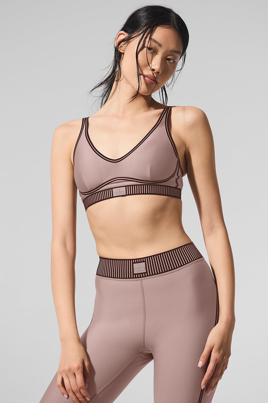 Airlift Line Up Bra - Taupe image 5