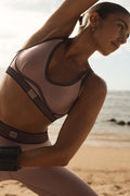 Airlift Line Up Bra - Taupe image 1