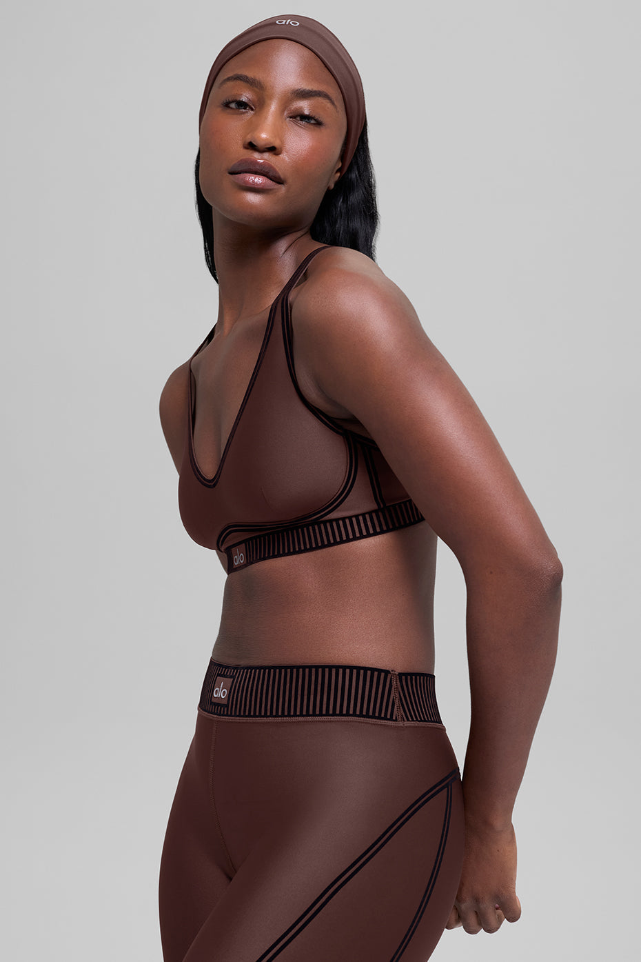 Airlift Line Up Bra - Brownstone image 1