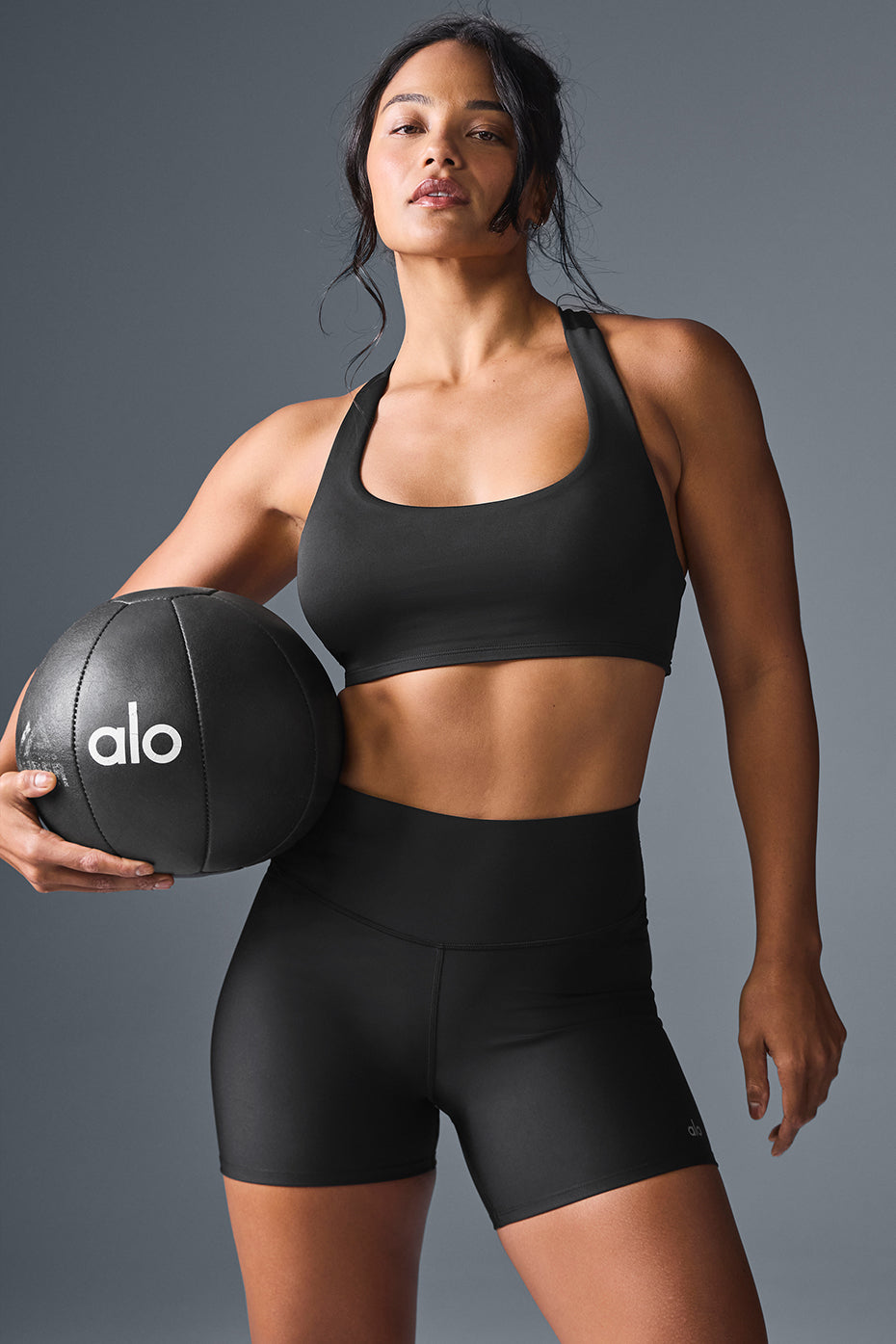 Airlift Advantage Racerback Bra - Black image 2