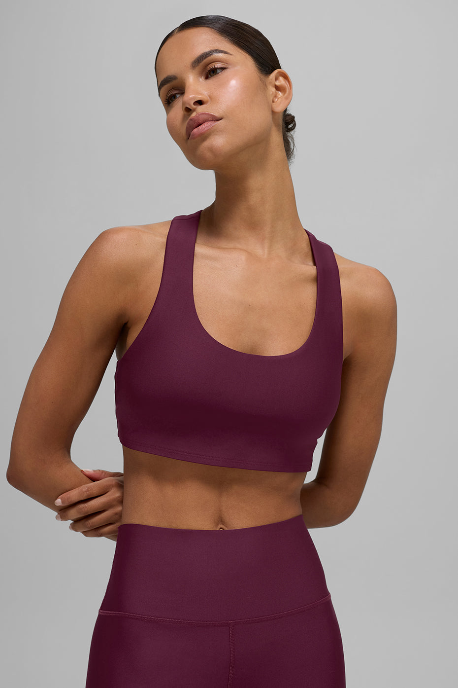 Airlift Advantage Racerback Bra - Burgundy image 3