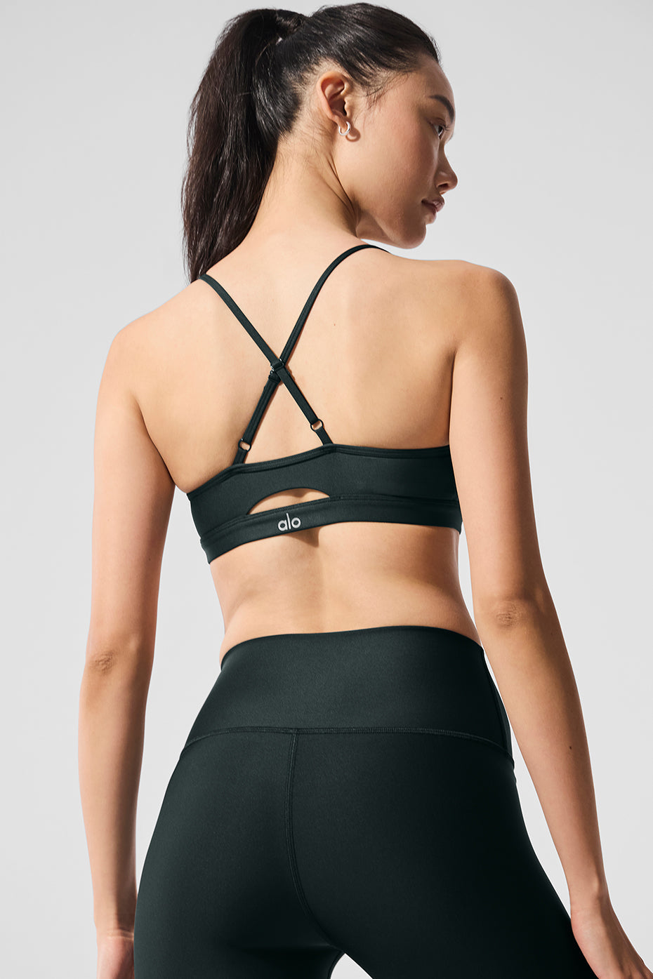 Airlift Intrigue Bra - Charcoal Green image 2