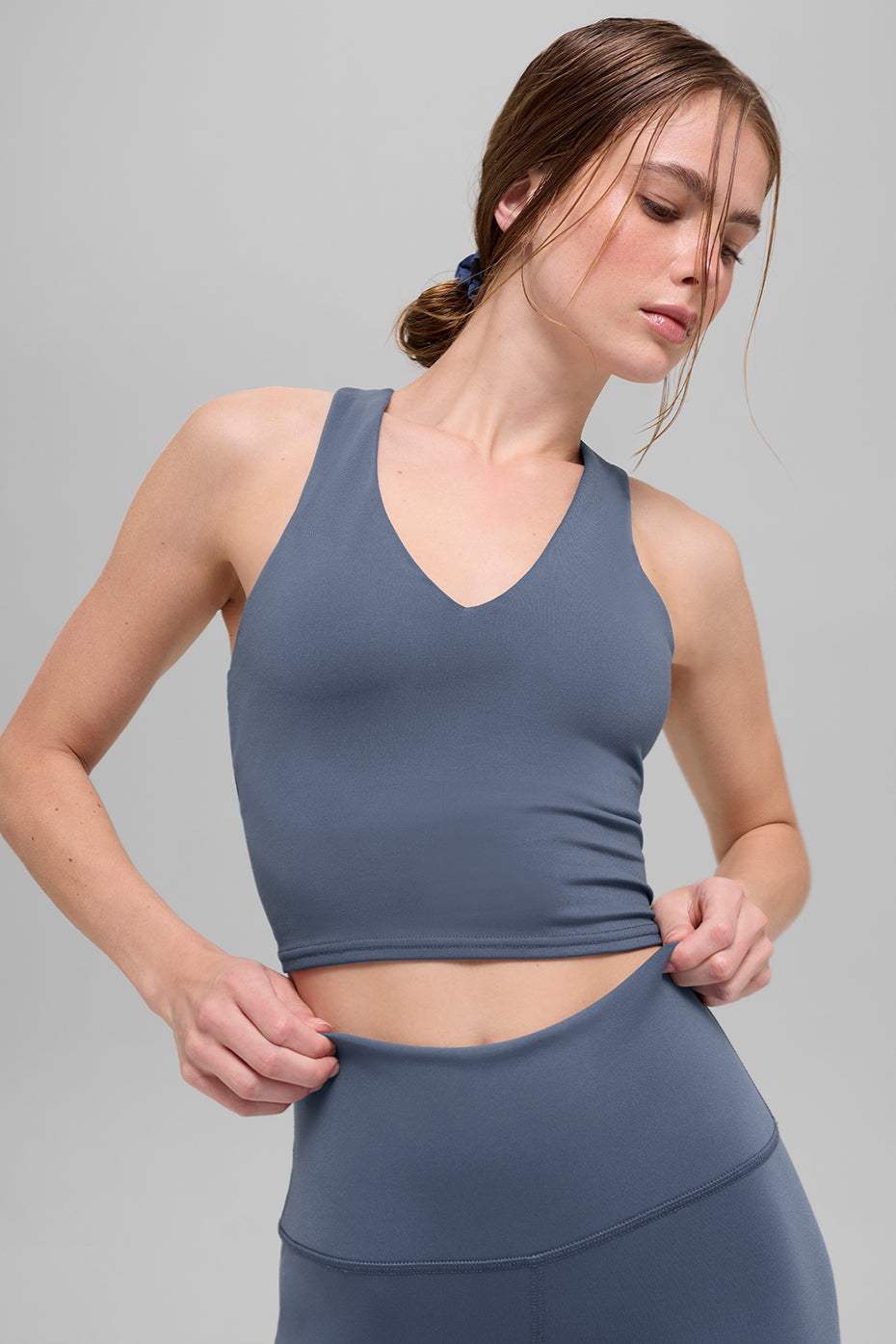 Airbrush Real Bra Tank - Bluestone image 3