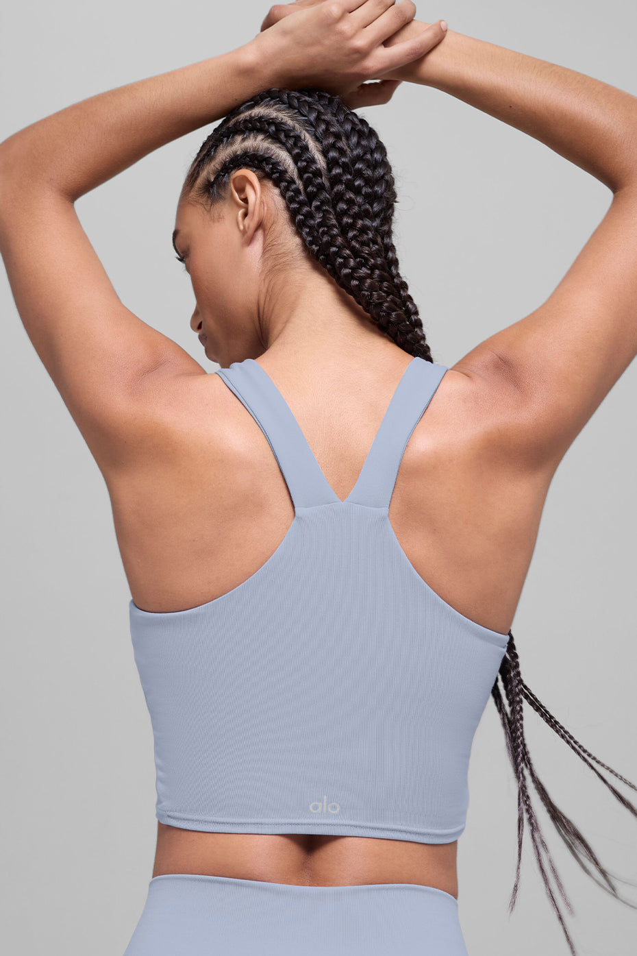 Airbrush Real Bra Tank - Winter Frost image 2
