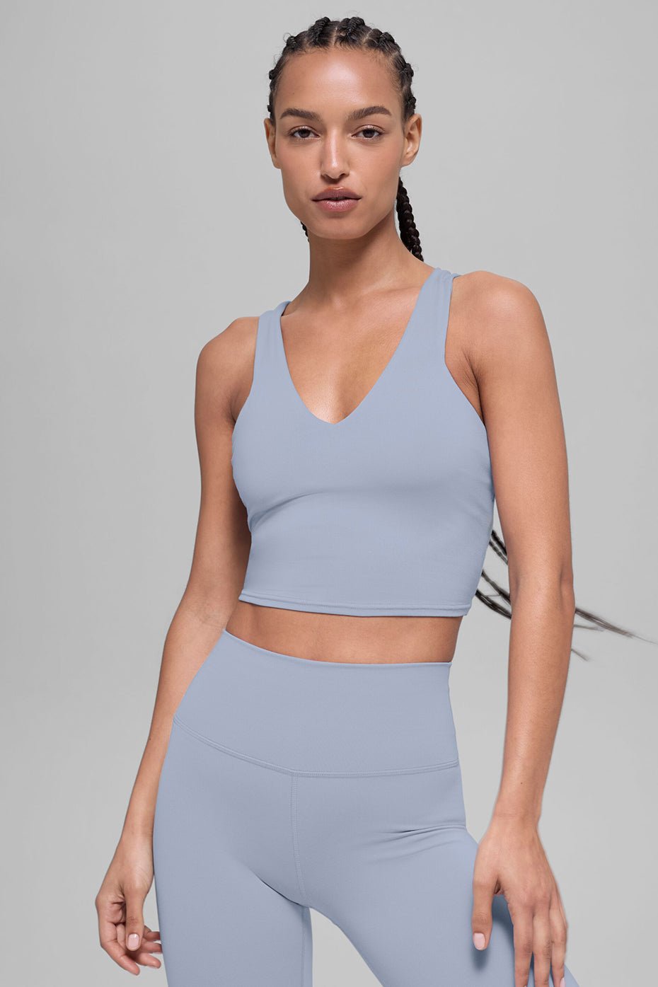 Airbrush Real Bra Tank - Winter Frost image 1
