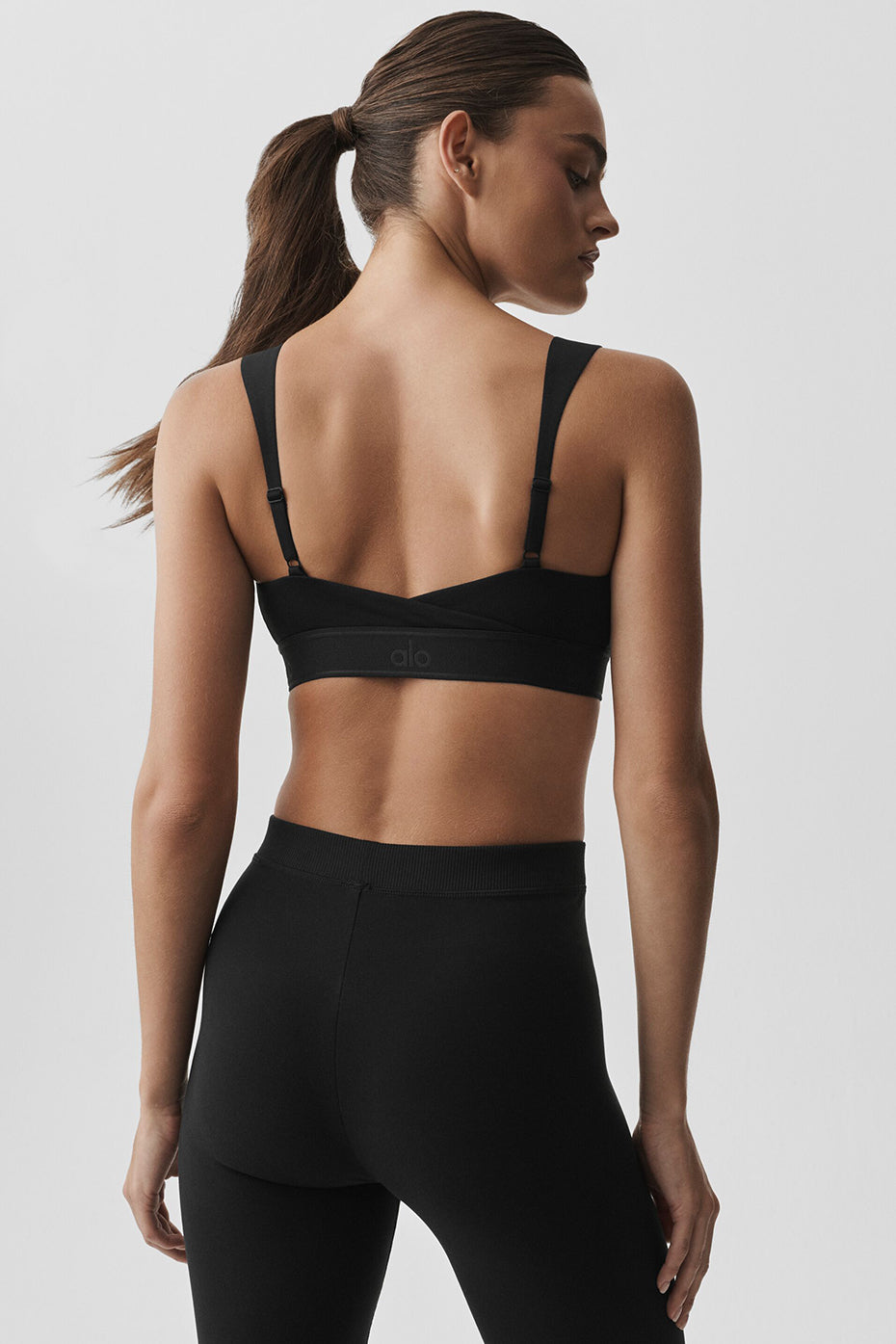 Alosoft Molded Showcase Bra - Black image 2