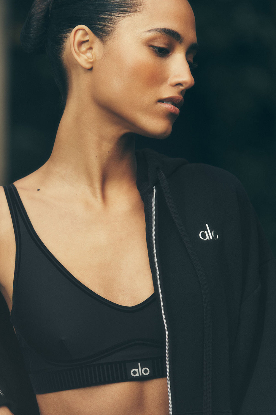 Airlift Line Up Bra - Black image 1