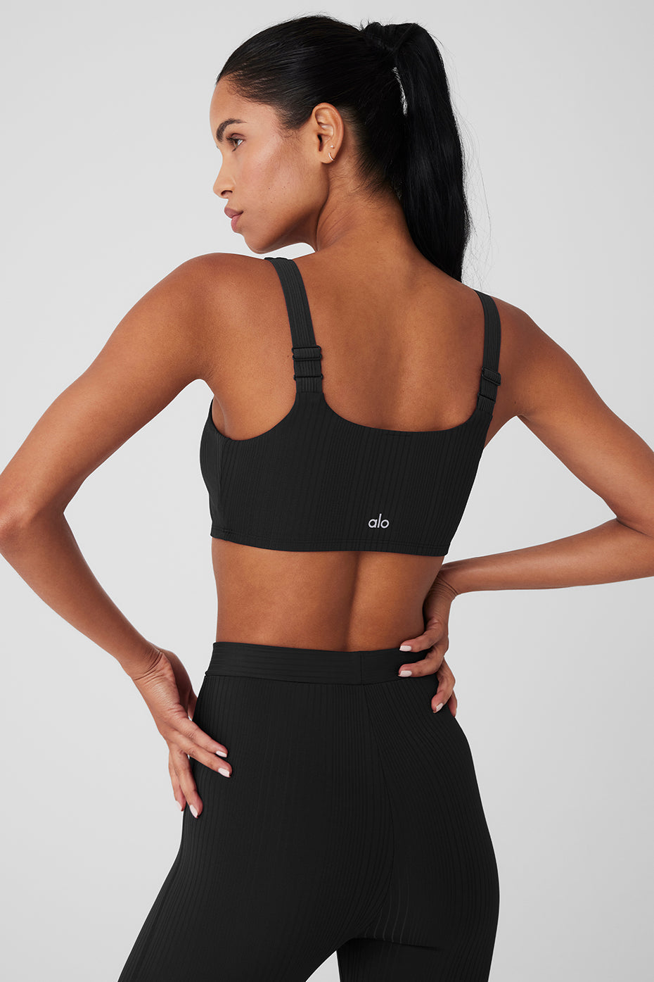 Run It Back Bra - Black image 4