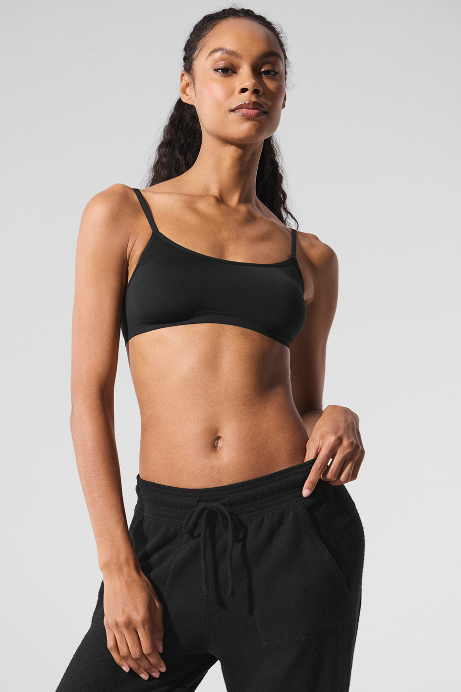 Sheer Glow Bra - Black image 4