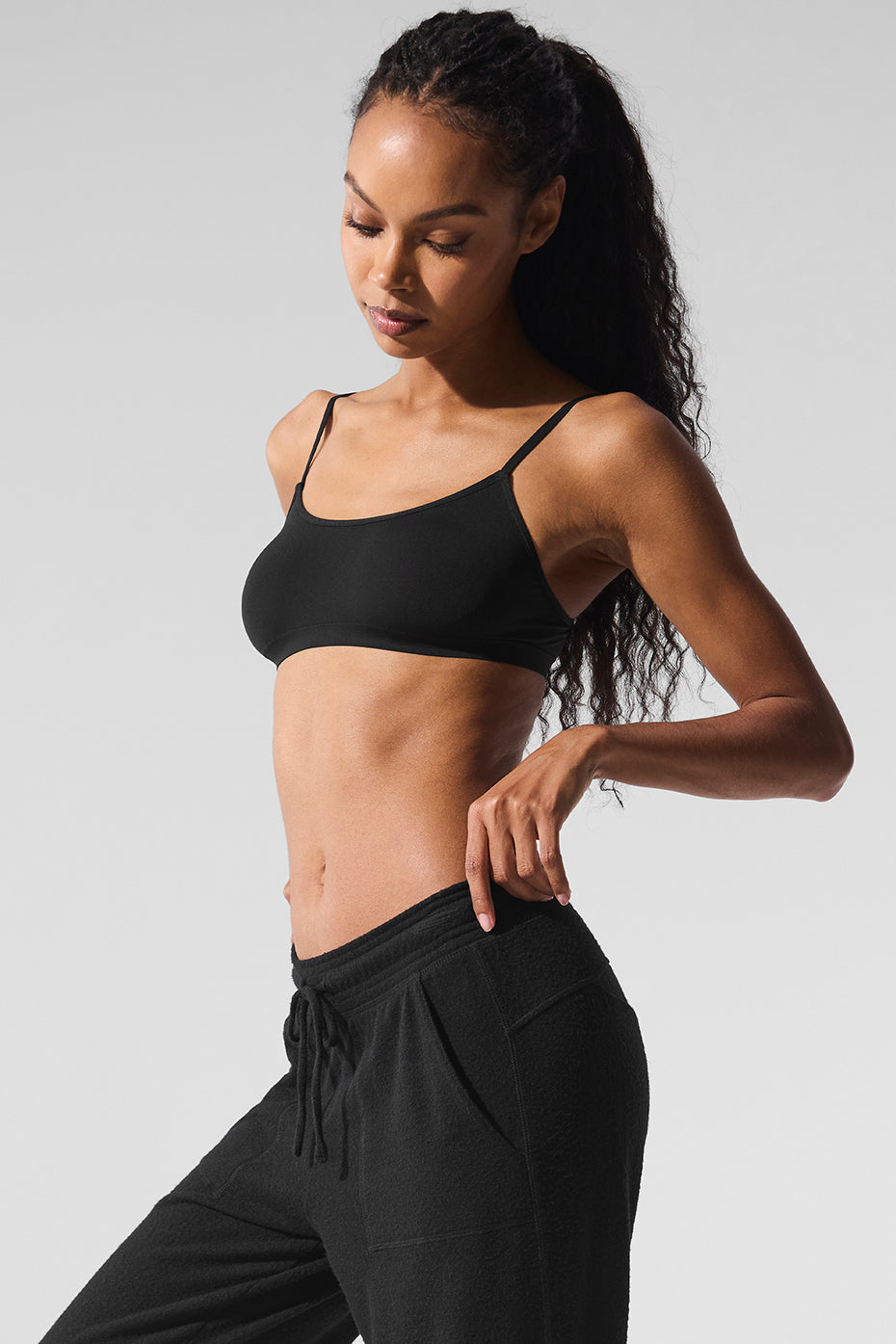 Sheer Glow Bra - Black image 5