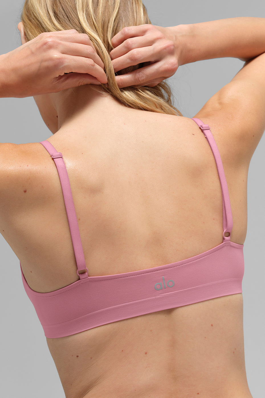 Sheer Glow Bra - Pink Wild Rose image 2