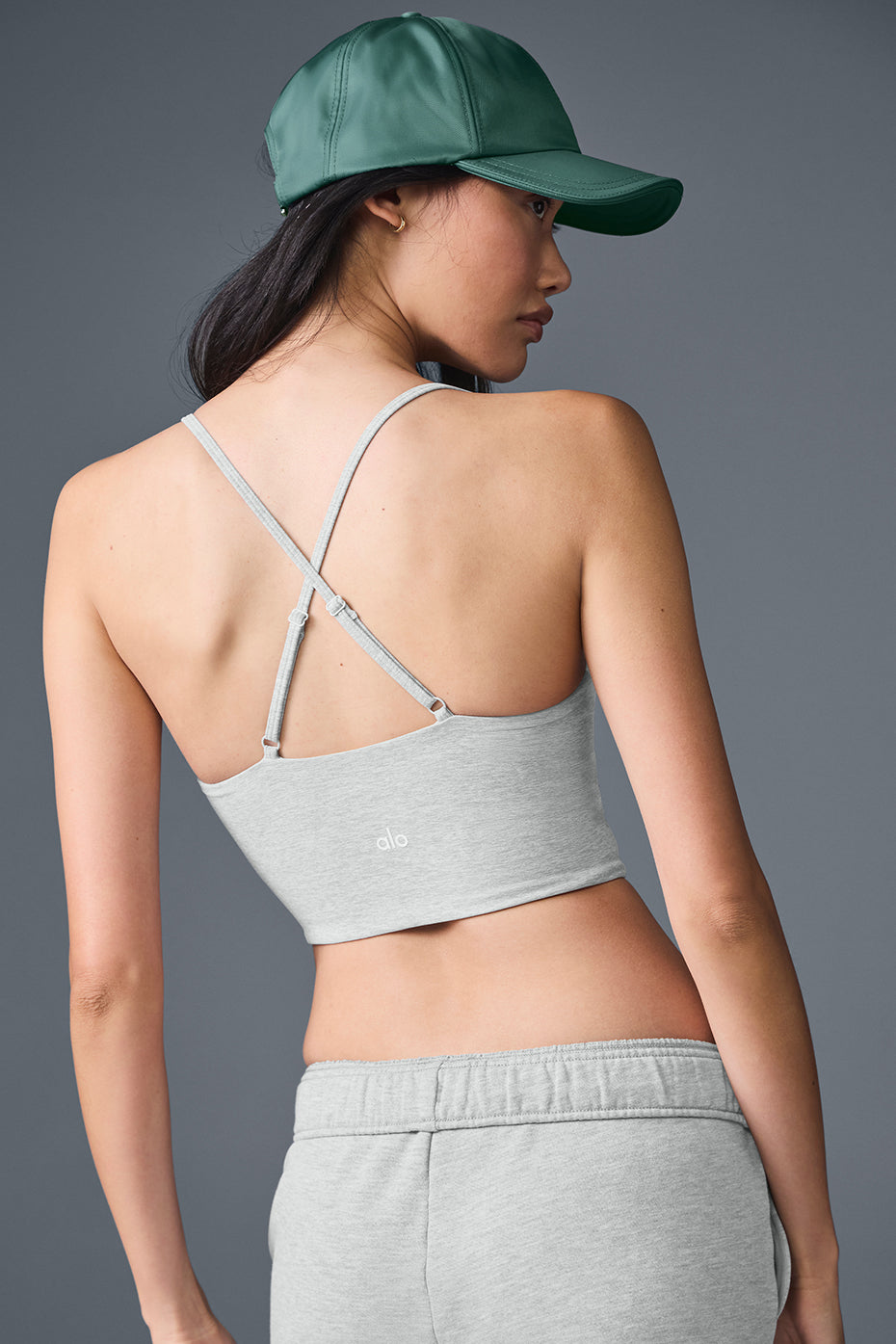 Alosoft Highlight Bra - Athletic Heather Grey image 3