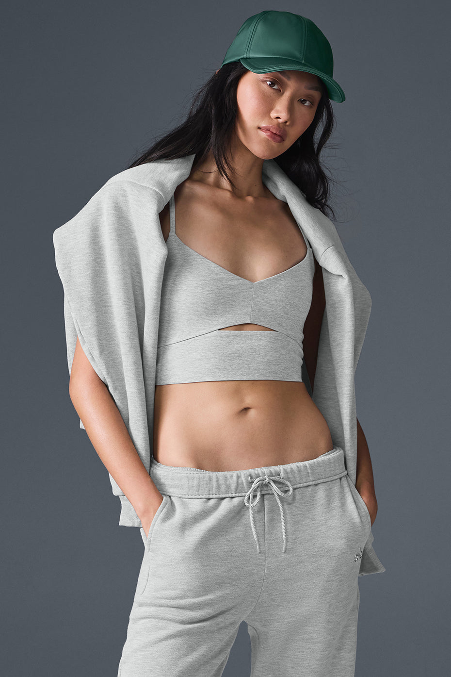 Alosoft Highlight Bra - Athletic Heather Grey image 5