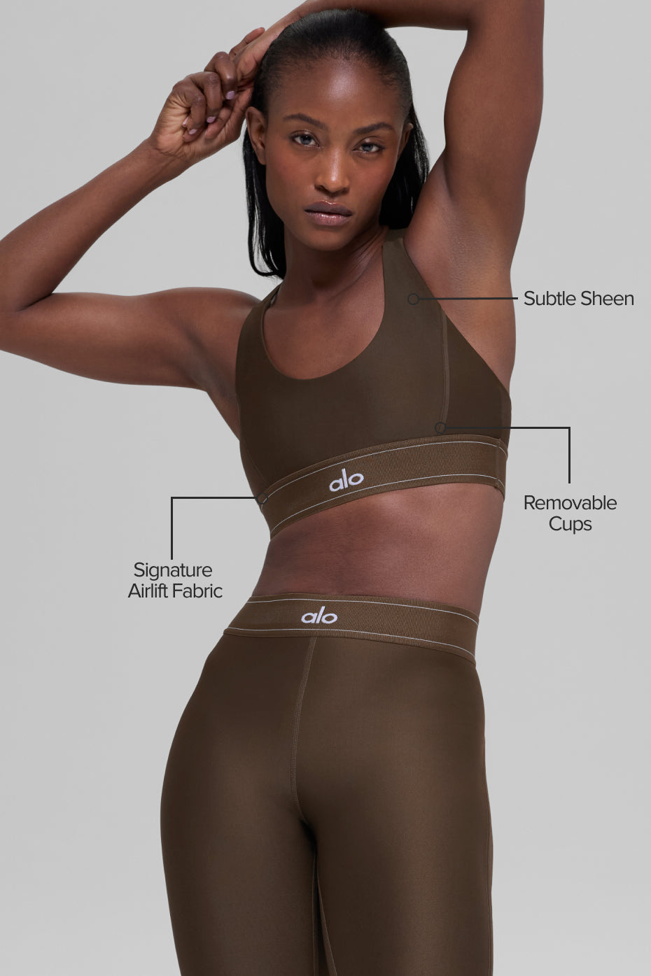 Airlift Suit Up Bra - Espresso image 2