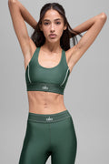 Airlift Suit Up Bra - Clover Green/White image 1