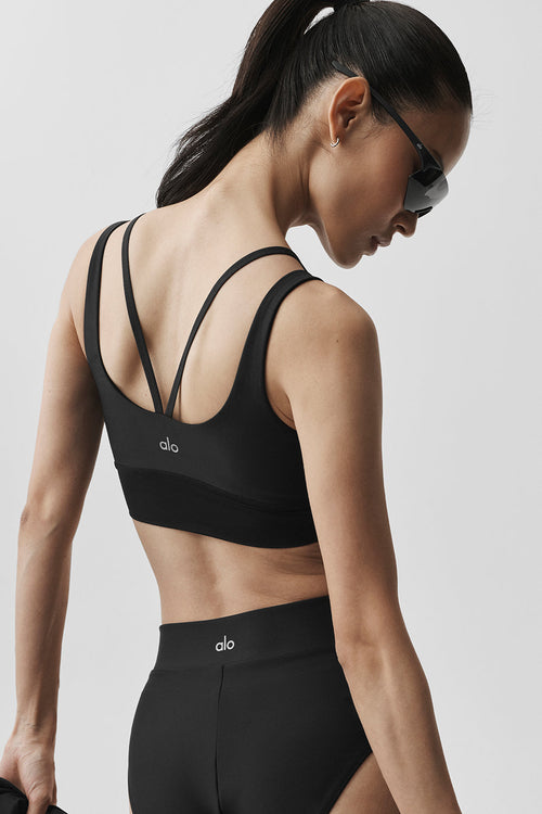 Airlift Double Trouble Bra - Black image 2