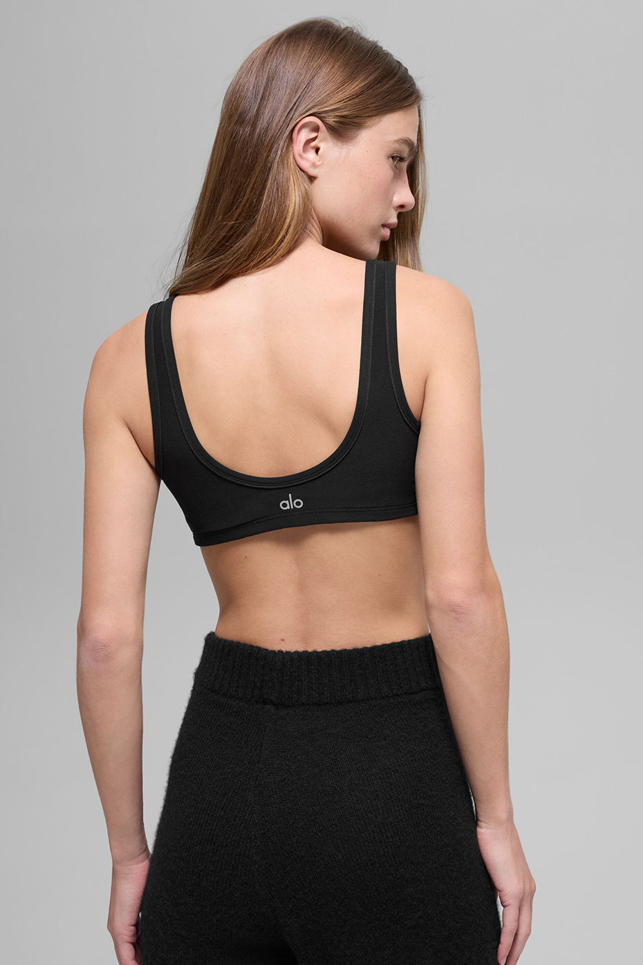 Alosoft Center Stage Bra - Black image 2