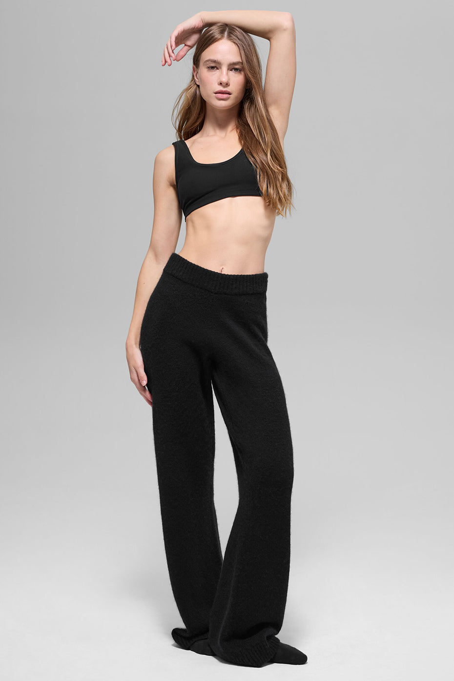 Alosoft Center Stage Bra - Black image 5