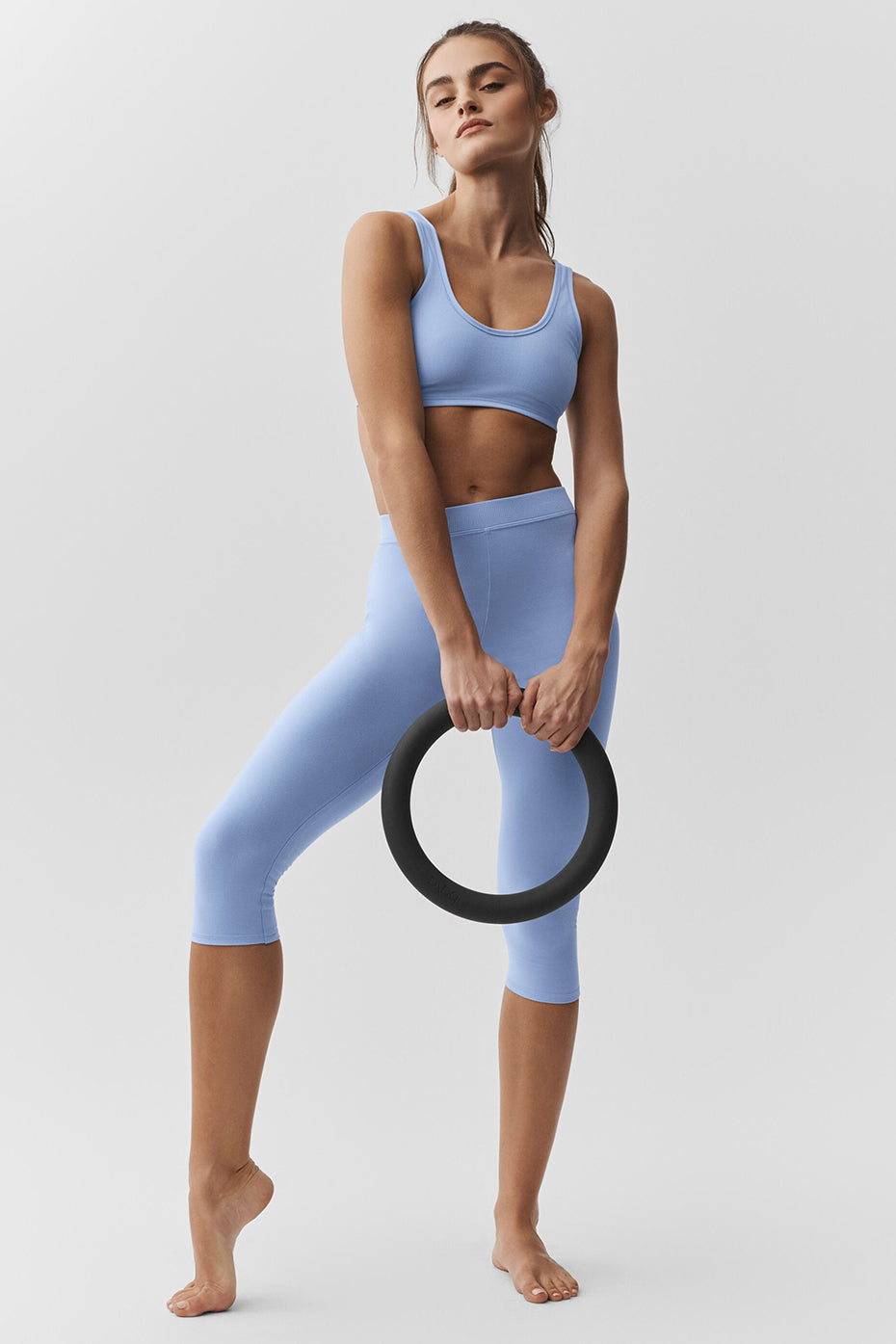 Alosoft Center Stage Bra - Light Provence Blue image 5