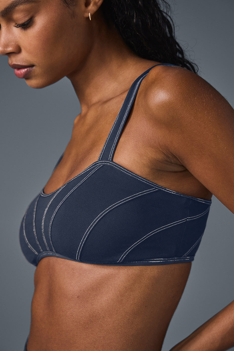 Alosoft Sunray Bra - Navy/Ivory image 2