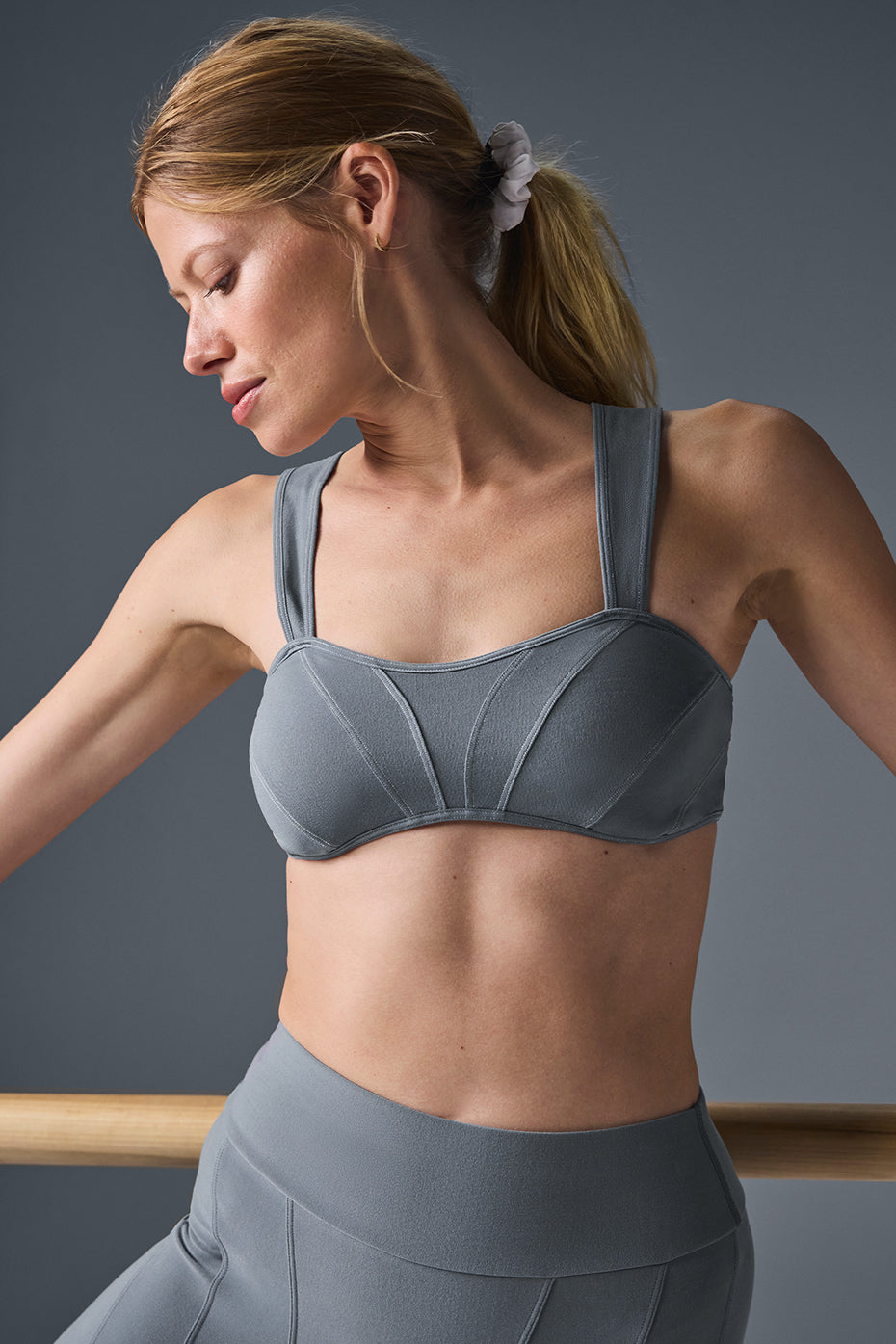 Alosoft Sunray Bra - Steel Grey/Grey image 1