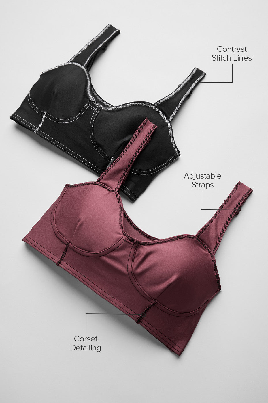 Airlift Redefine Bra - Black/White image 5