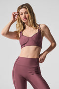 Airlift Redefine Bra - Burgundy Truffle/Black image 1