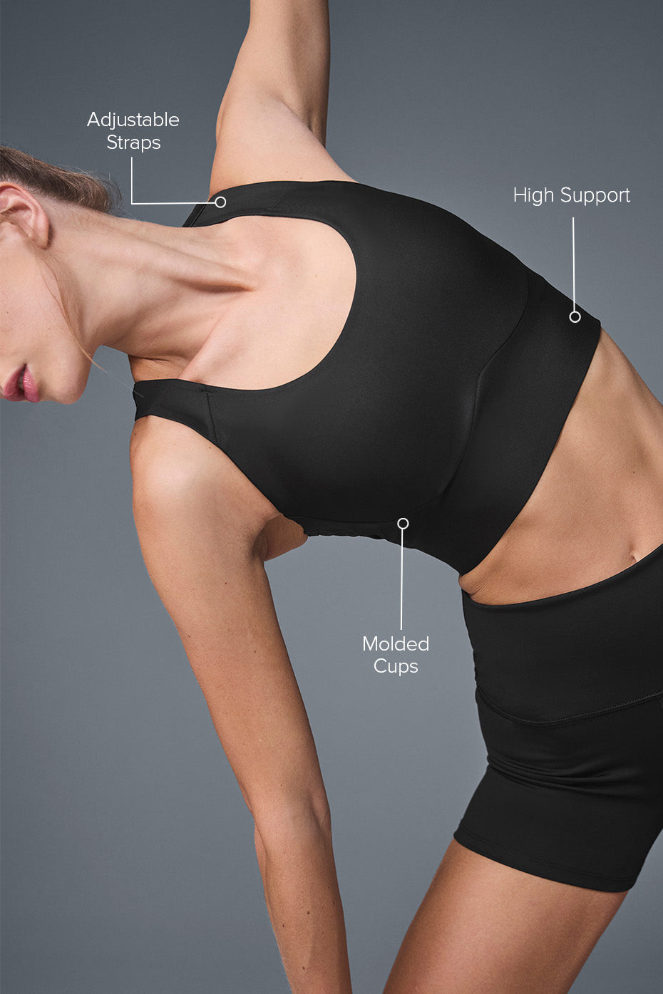 Airlift Empower Bra - Black image 2