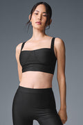 Airlift Turn It Up Bra Tank - Black image 1