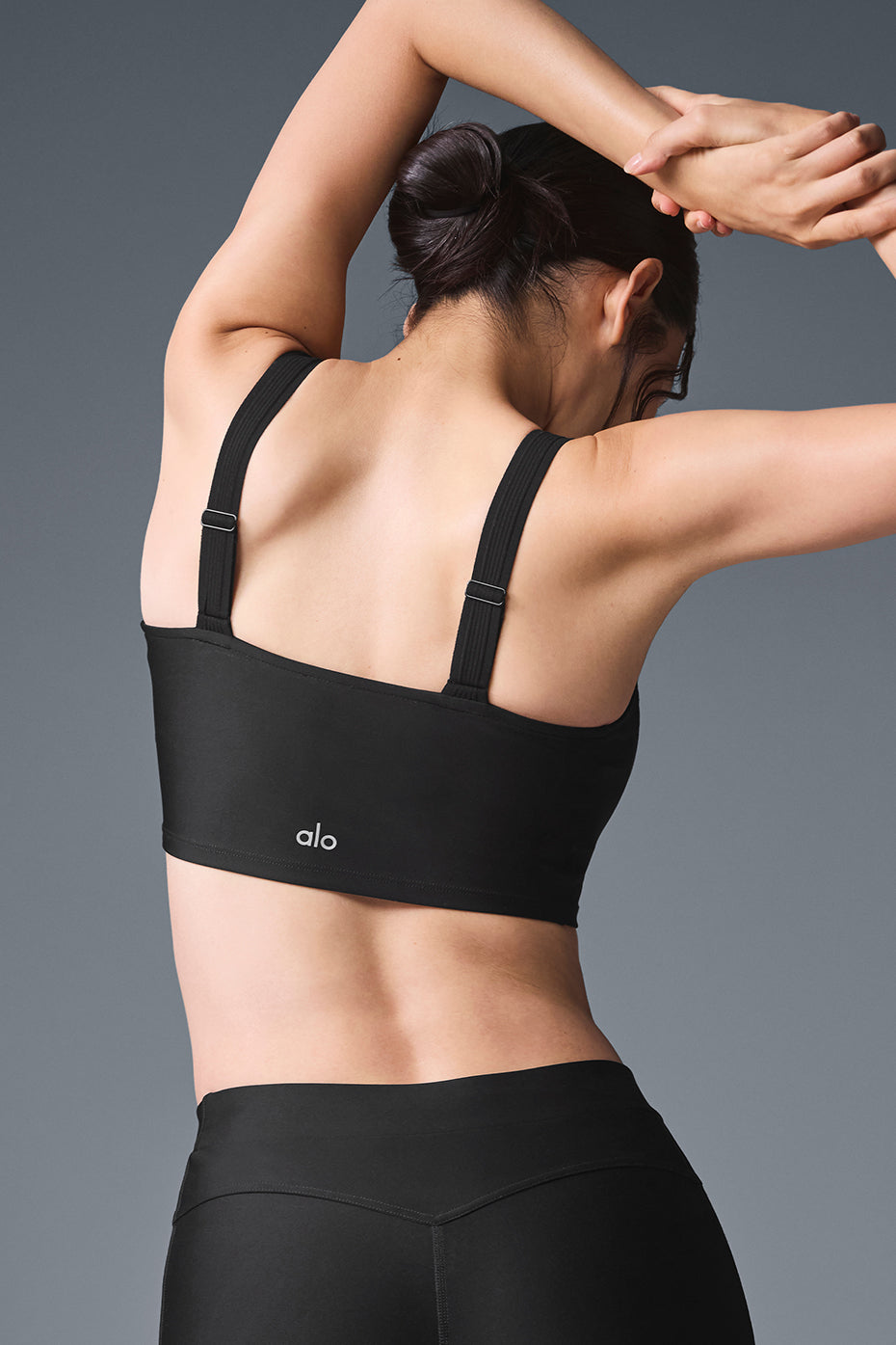 Airlift Turn It Up Bra Tank - Black image 3