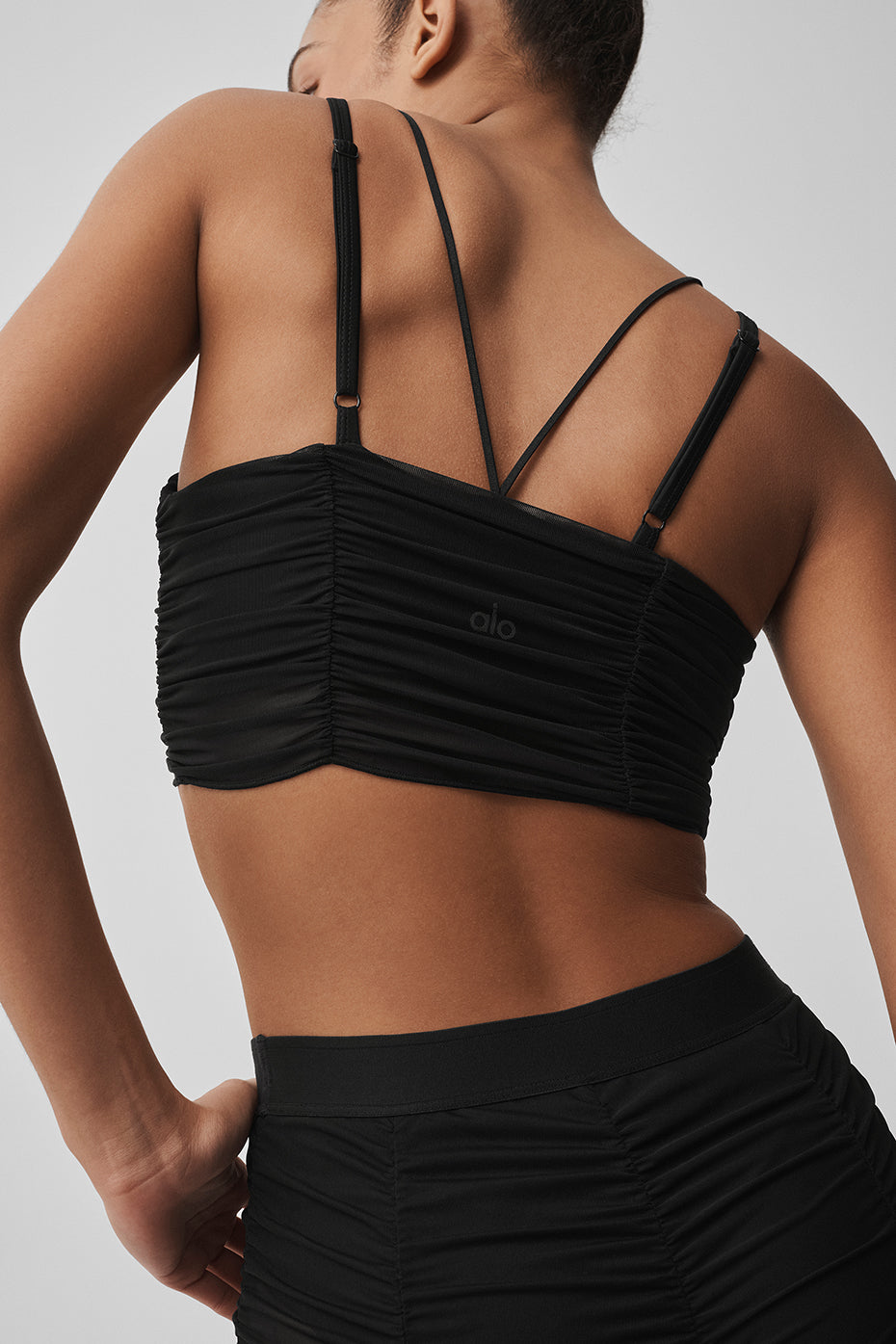 Airlift Mesh Cherish Bra - Black image 2