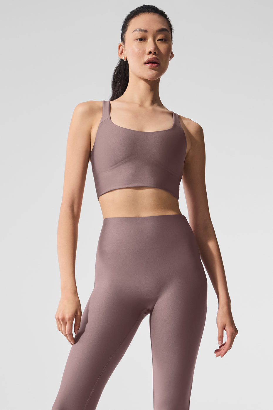 Airlift Sleek Bra Tank - Mushroom image 1