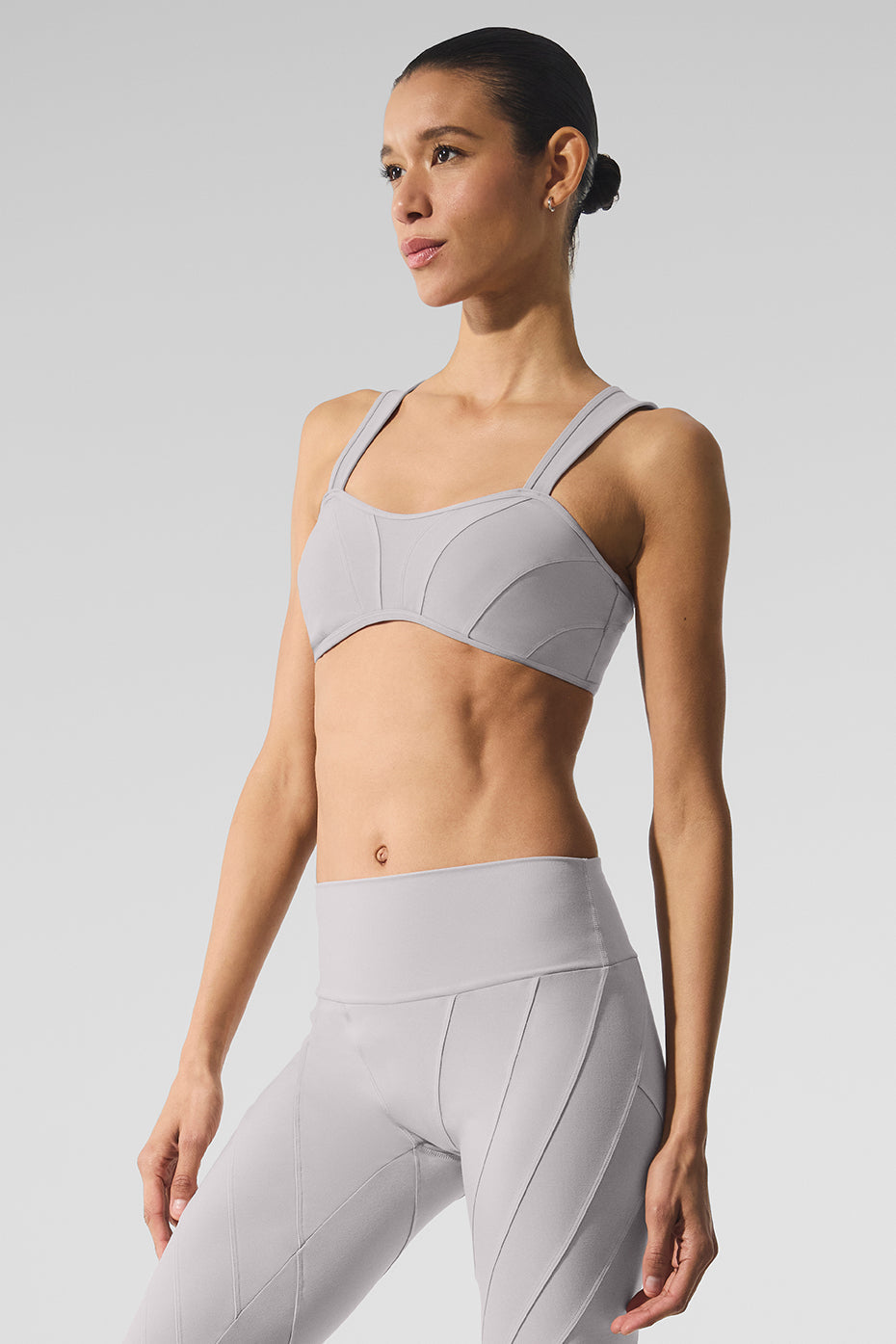 Washed Alosoft Sunray Bra - Grey Sky Wash image 1