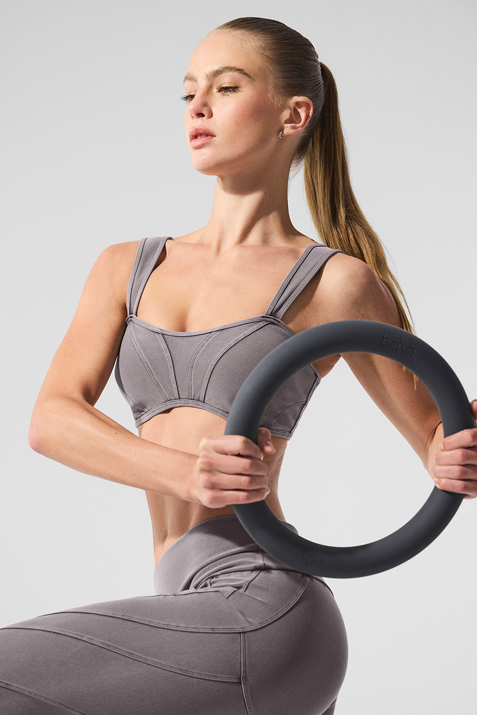 Washed Alosoft Sunray Bra - Cool Grey Wash image 4