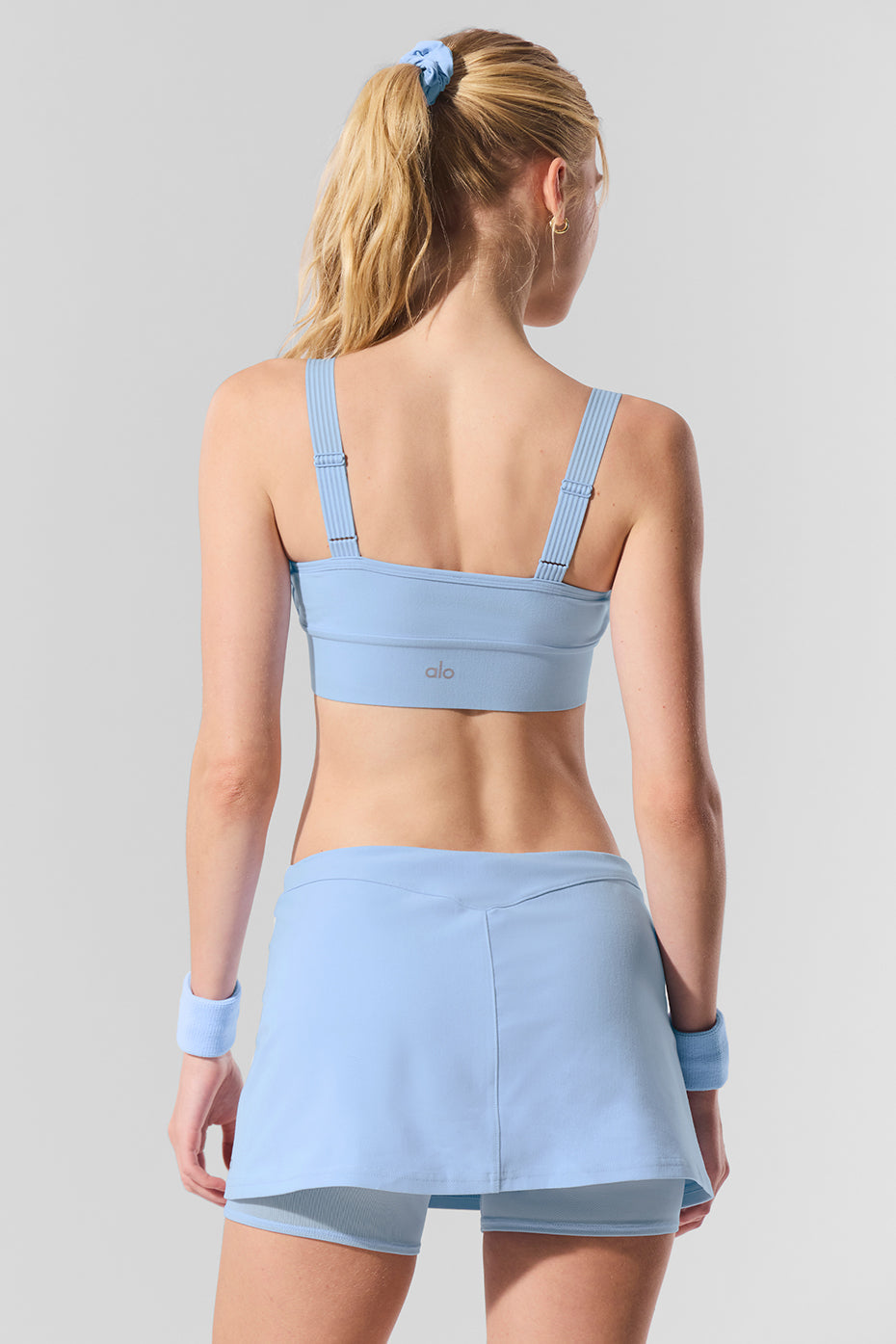 Alosoft Serve It Up Bra - Seashell Blue image 5