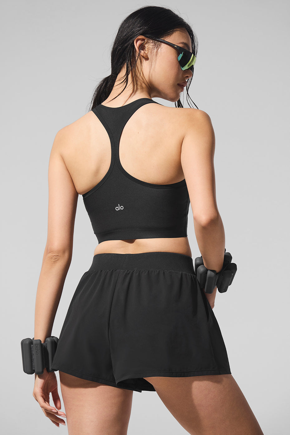 Airlift Super Sleek Bra Tank - Black image 4