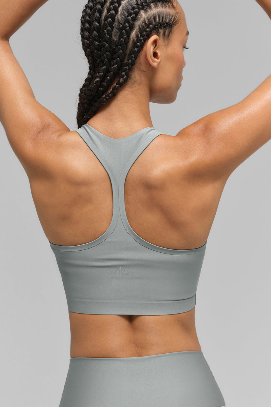 Airlift Super Sleek Bra Tank - Lunar Grey image 2