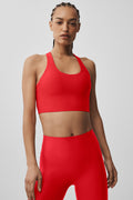 Airlift Super Sleek Bra Tank - Bright Red image 1