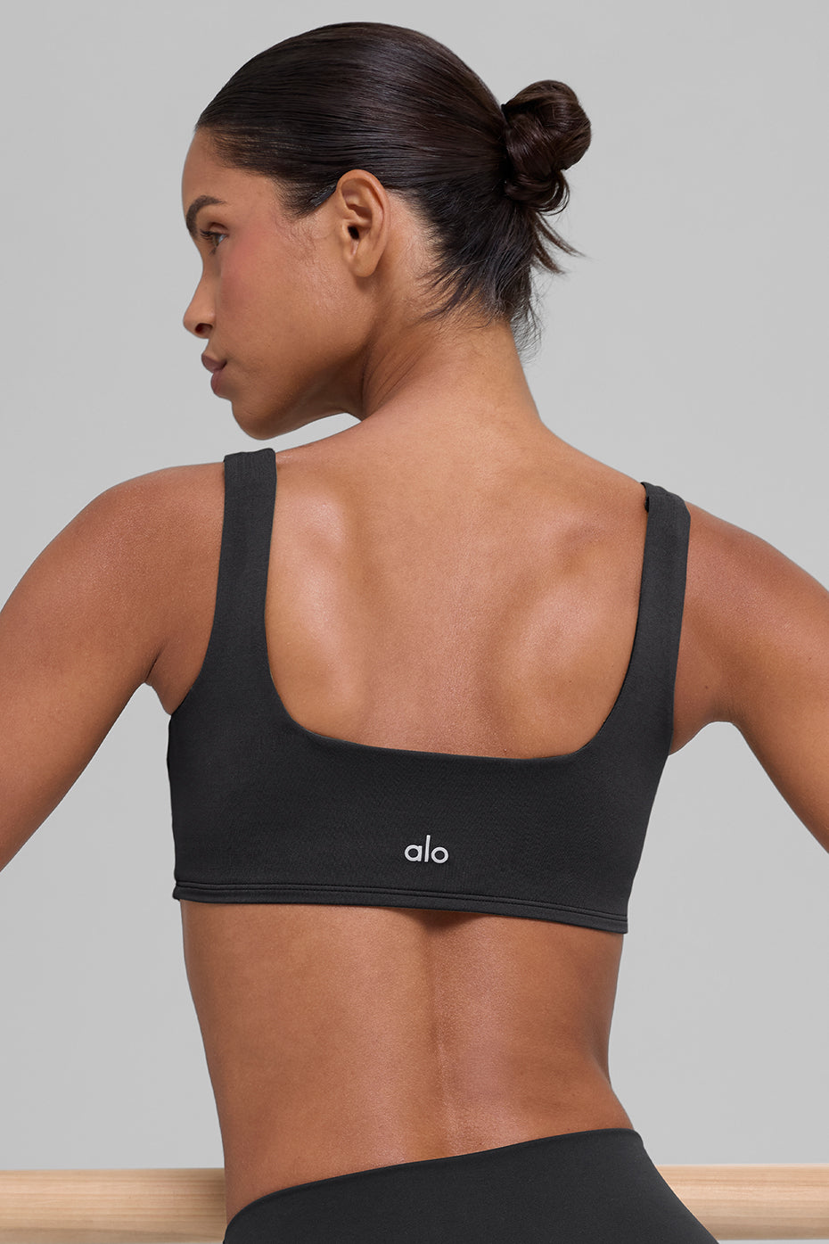 ALO Softsculpt Precision Bra - Black image 4