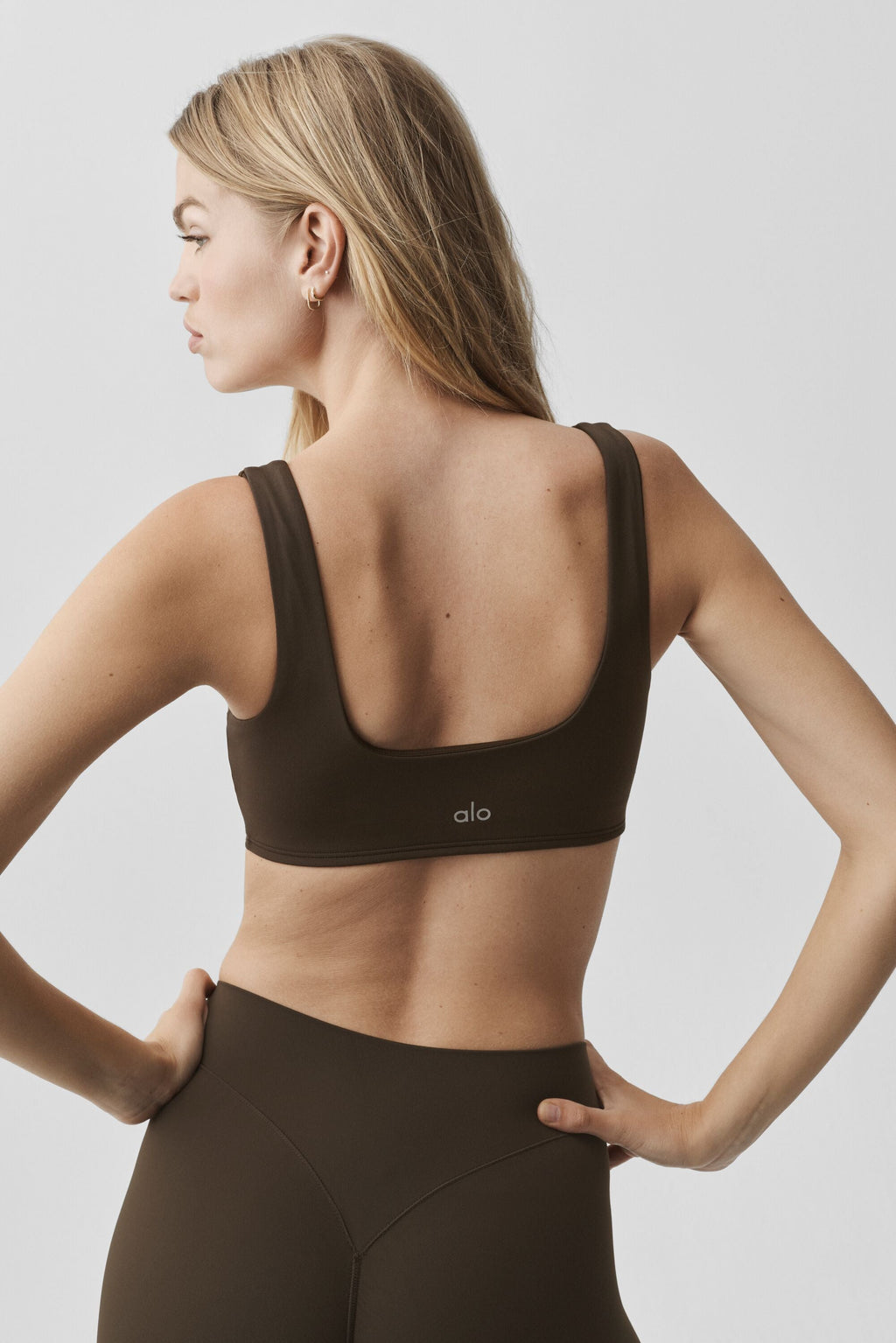 ALO Softsculpt Precision Bra - Espresso image 3