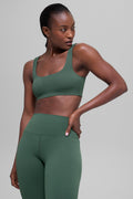 ALO Softsculpt Precision Bra - Clover Green image 1