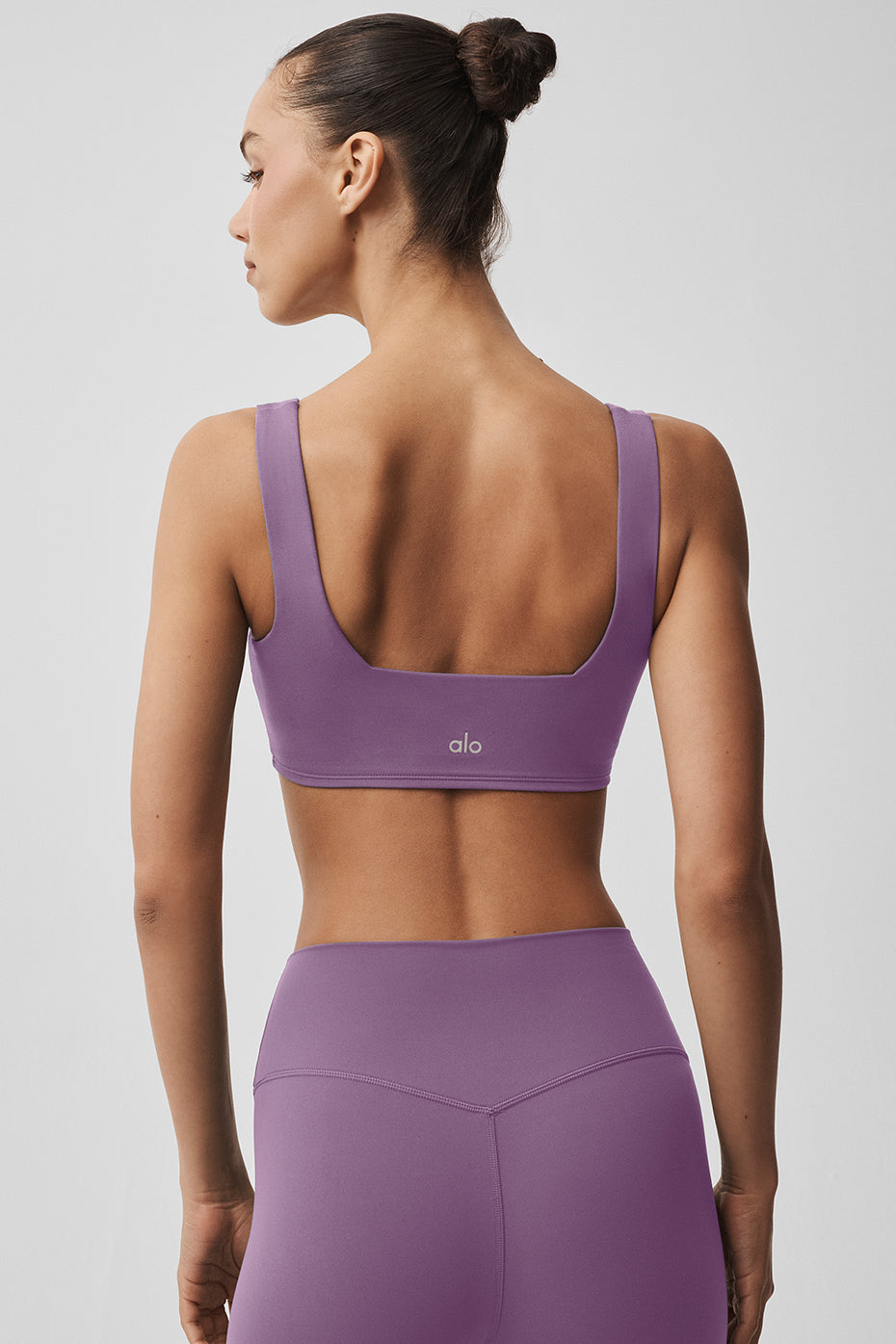ALO Softsculpt Precision Bra - Plum Kiss image 2