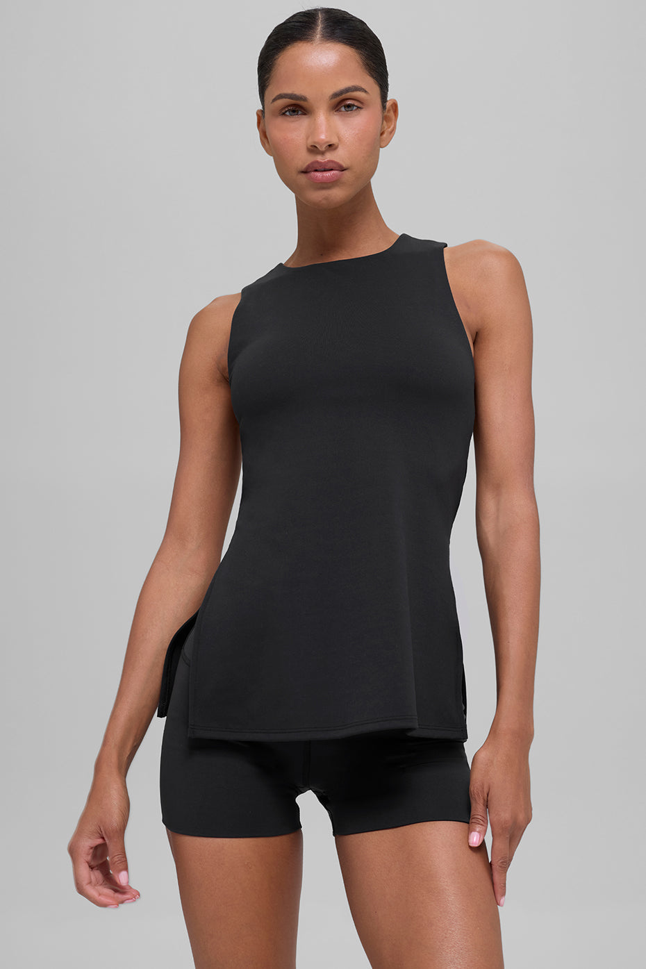 ALO Softsculpt Precision Full Length Bra Tank - Black image 1