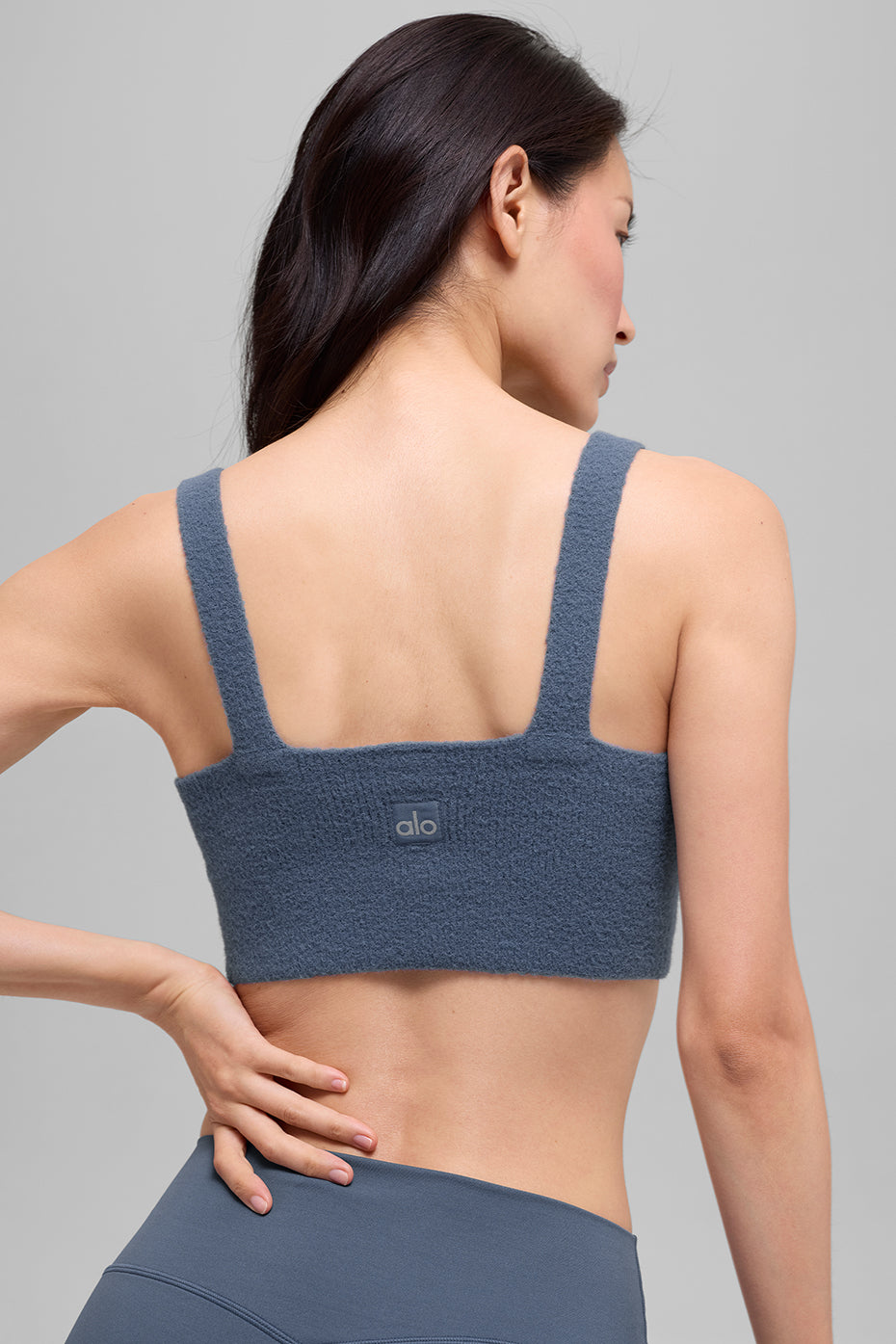 Snuggle Up Sweater Bra - Bluestone image 2