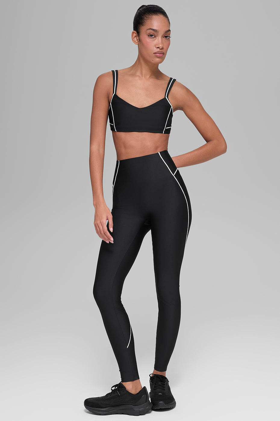 Airlift Haven Bra - Black/White image 4