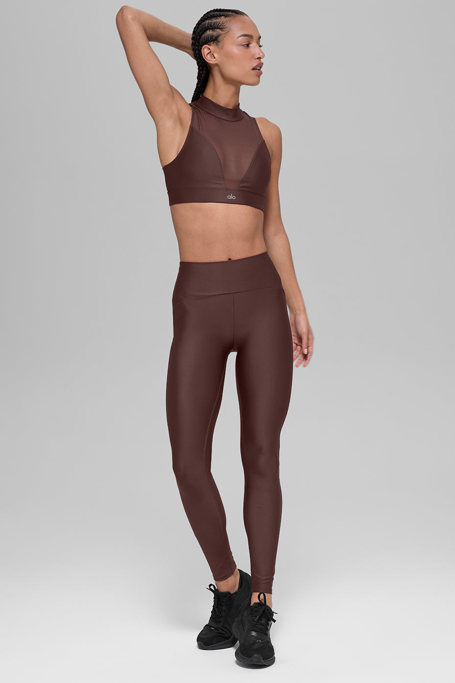 Airlift Mesh Infatuation Bra - Brownstone image 4