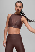 Airlift Mesh Infatuation Bra - Brownstone image 1