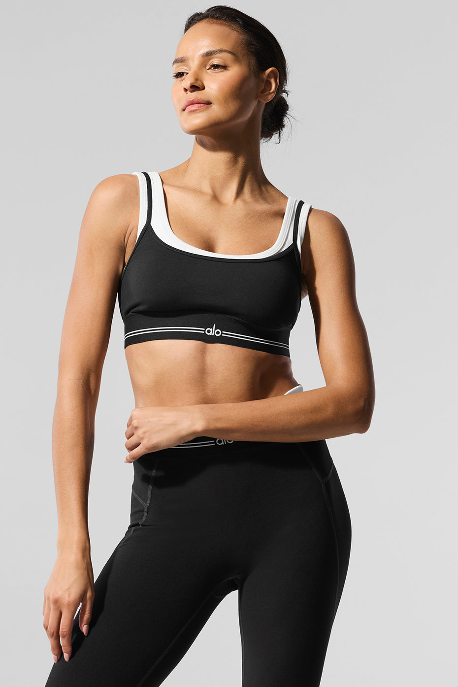 Airbrush Better Together Bra - Black/White image 3