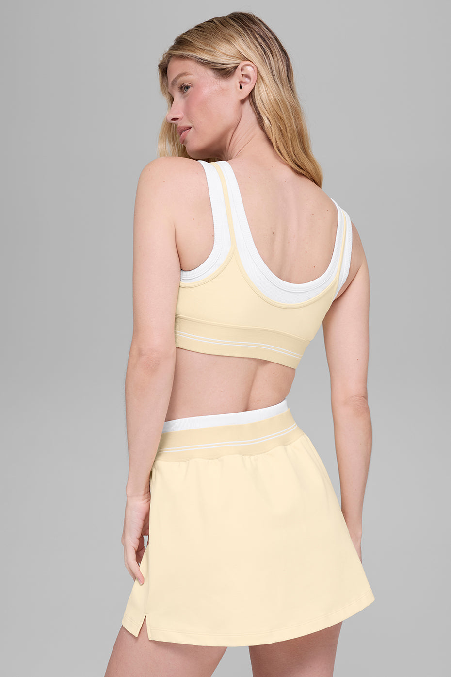 Airbrush Better Together Bra - Candlelight Yellow/White image 2